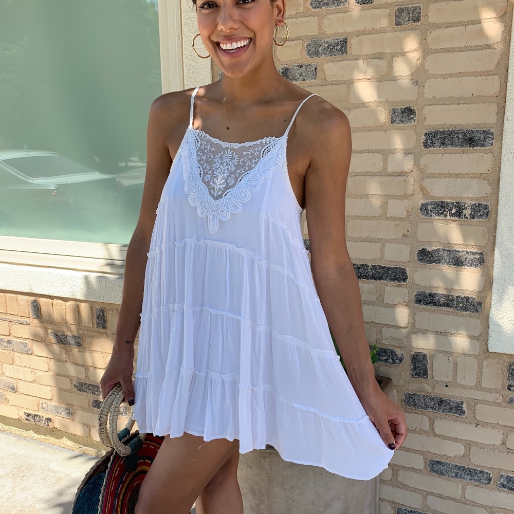 Mini Ruffle Dress - Picture 4 of 5